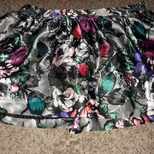 Vibrant Floral skirt